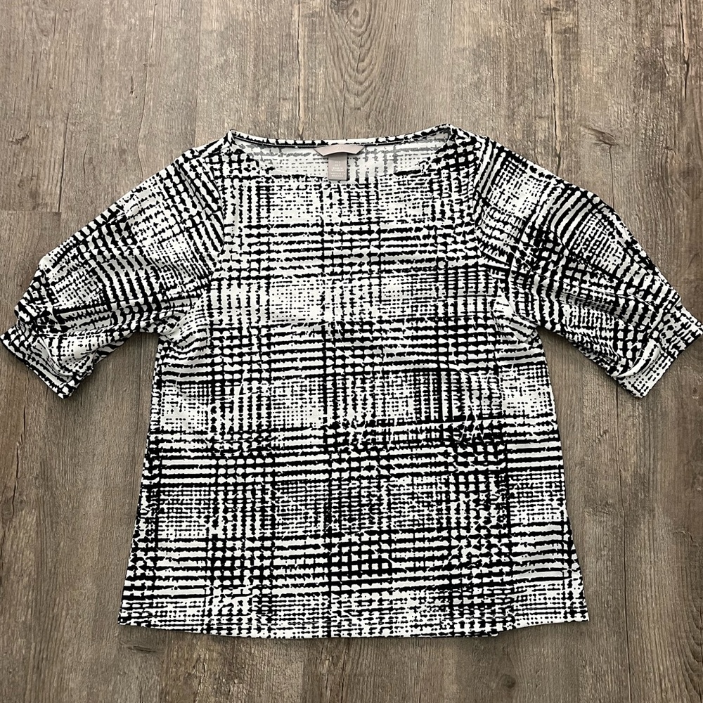 H&M short sleeve blouse